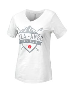 T-Shirt Giv'er pour femme - blanc