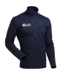 Helly Hansen Men's Versalite 1/2 Zip Fleece Midlayer - Navy