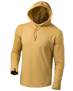 Sweat à capuche léger Verglas Helly Hansen pour hommes – Moutarde
