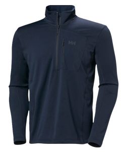 Couche intermédiaire en polaire Versalite à demi-fermoir pour hommes Helly Hansen – Bleu marine