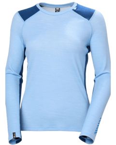 Helly Hansen Women's Lifa Merino Midweight 1/2 Zip - Bright Blue