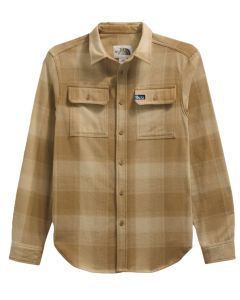 North Face Men's Arroyo Flannel Shirt - Utility Brown/TNF Shadow Plaid