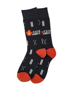 CSIA - Bamboo Dress Sock - Black