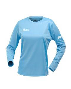 HH Women's Tech Crew LS 2.0 - Aqua