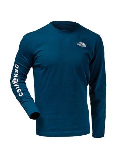 TNF - Men's L/S Evolution Tee - Midnight Petrol (Blue)