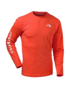 TNF - Men's L/S Evolution Tee - Orange
