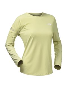 TNF - Women's Long Sleeve Elevation Tee - Nettle (Lime Green)